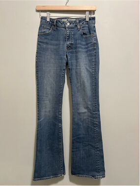 Women's Gap Flare Jeans Size 0 Blue